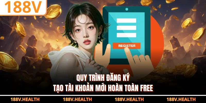 Quy trình đăng ký, tạo tài khoản mới hoàn toàn free